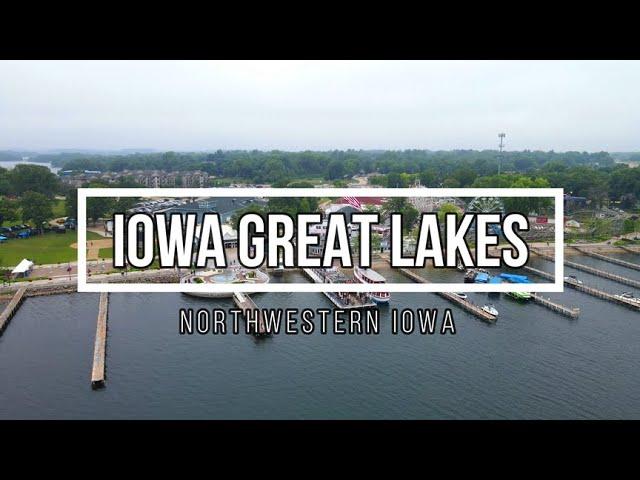 Iowa Great Lakes - 4K Aerial Tour