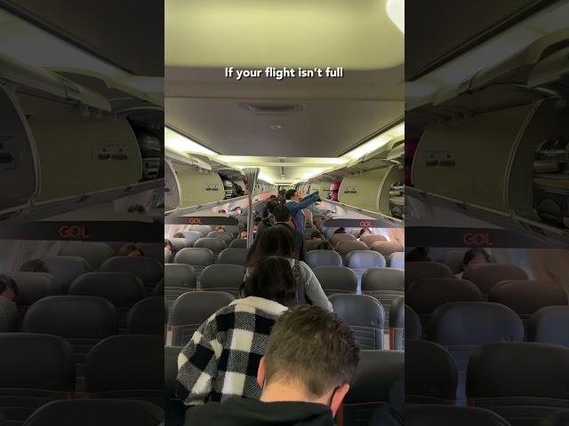 DON'T book seats next to your travel partner