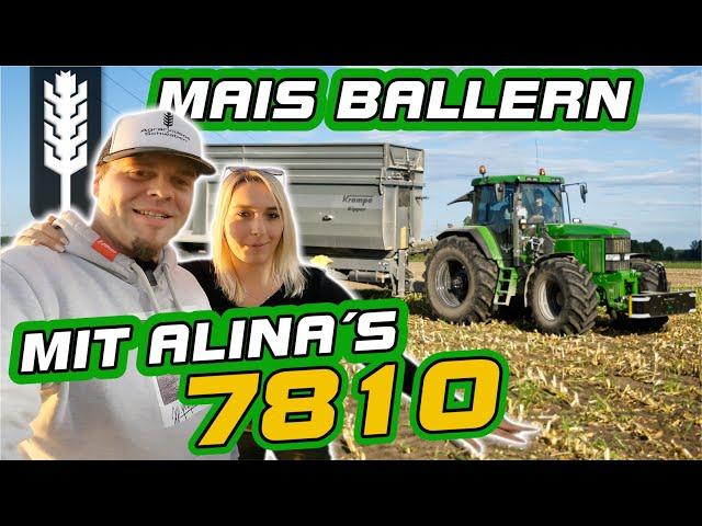 Ich fahre Alina´s 7810 Maisernte | Let´s drive | cabview |Agrarvideos Schwaben