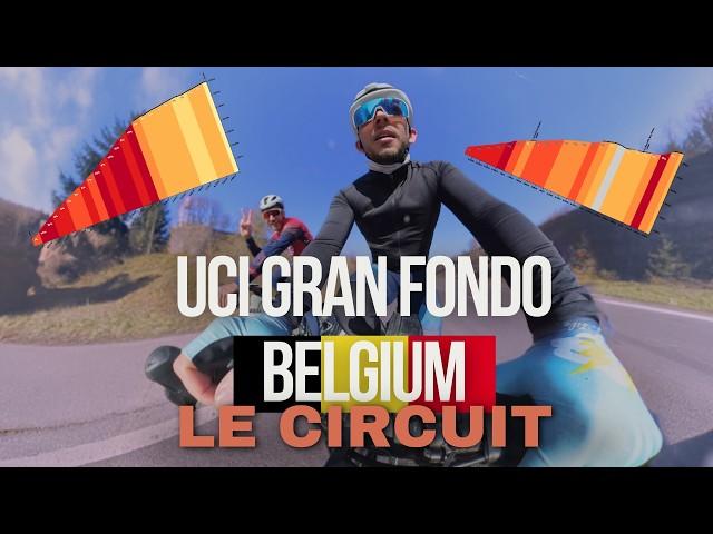 GRAN FONDO BELGIUM - LE PARCOURS 2025 - Identification and analysis