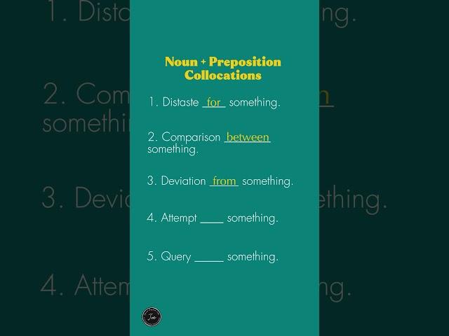 Master 5 Essential Noun + Preposition Collocations to Sound More Natural in English