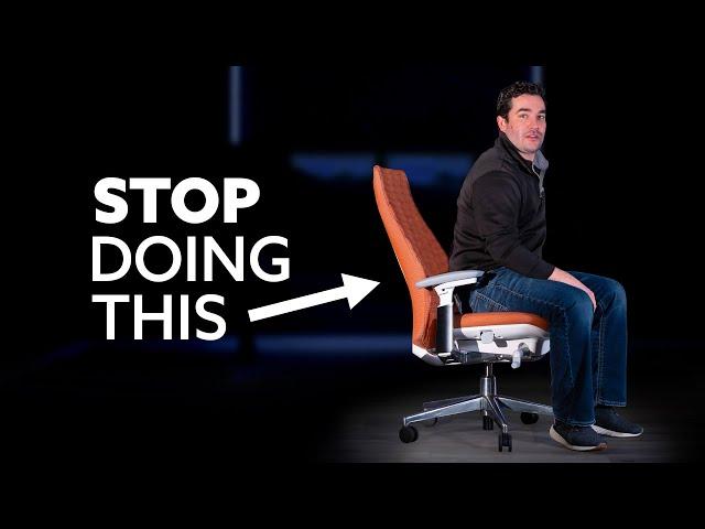 5 Tips To Be MORE Comfortable in Your Office Chair