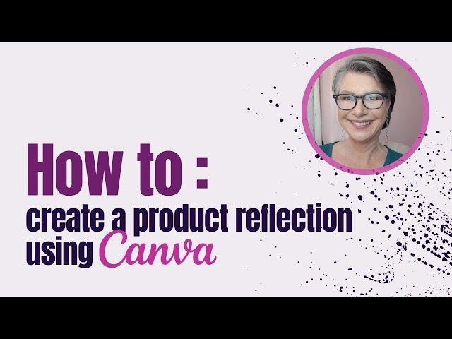 How to create a product reflection