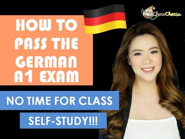 How to Pass the German A1 Exam | SELF-STUDYING | Start Deutsch 1