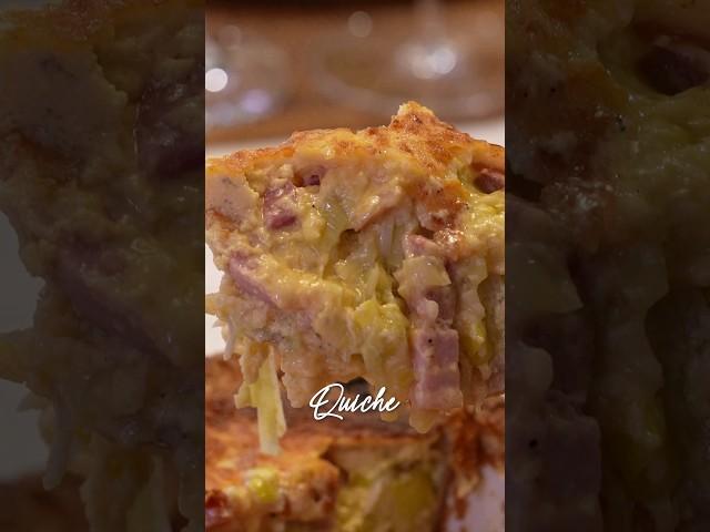 프랑스 인기 브런치 메뉴 '키슈 Quiche' 레시피