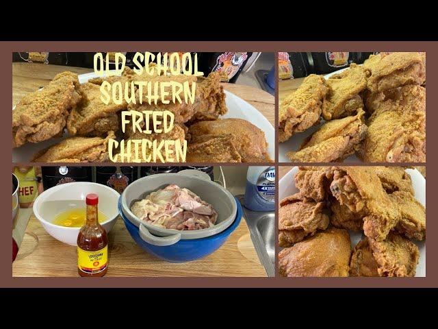 MY SECRET TO  CRISPY,JUICY AND FLAVORFUL FRIED CHICKEN/OLD SCHOOL FRIED CHICKEN THIGHS(RE UPLOAD)