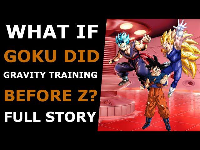 What If Goku Did Gravity Training BeforeZ? Full Story|Dragon Ball Z