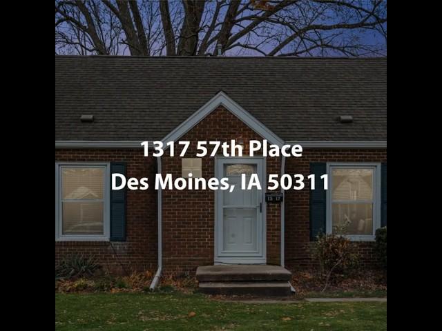 1317 57th Place Des Moines IA 50311 | 3 Bedroom Home For Sale