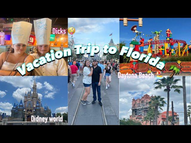 A vacation trip to Florida!!! ️Disney world , Daytona Beach & Dick’s Lasts Resorts etc