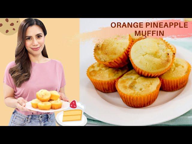 Orange Pineapple Muffin | Fresh Orange and Pineapple Muffin | Best Muffins Recipe - Chef Sheilla