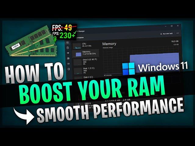 How To Optimize & Boost RAM For Smooth Gaming in 2023 