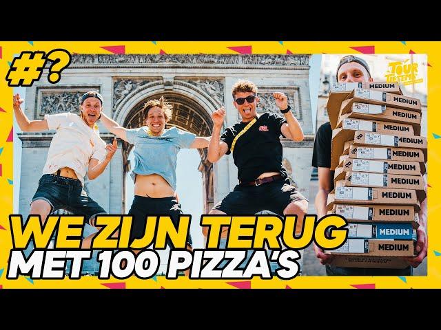 WE ARE BACK WITH 100 PIZZAS | TOUR DE FRANCE 2021