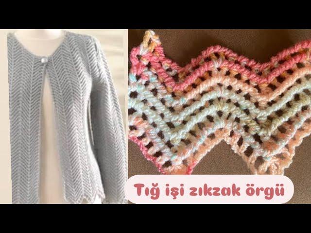 Bu tığ işi model şahane #tığişi #crochet #knitting #örgü