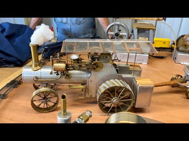 Miniature Steam Engines at Nowthen Threshing Show