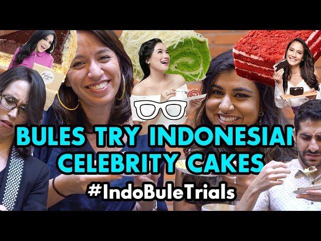 #IndoBuleTrials: Bules Try Indonesian Celebrity Cakes!