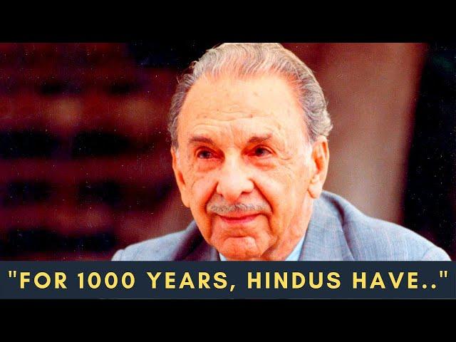 What India's Parsis told the British about Hindus.." | Dr. Subramanian Swamy ji explains