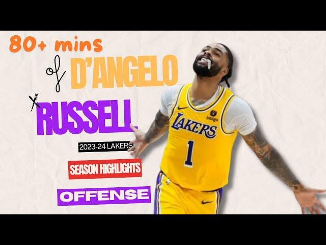 D'Angelo Russell OFFENSE 2023-24 Lakers Highlights