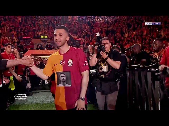 Emre Taşdemir Yerine Sevemem İle Ahmet Çalık Tişörtüyle Şampiyonluk Kutlamasına Çıkıyor #galatasaray