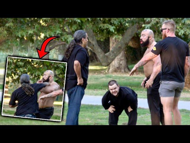 Pranking Craigslist bodyguards (fight breaks out)