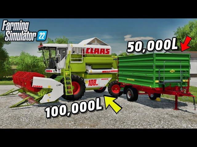 Increase Capacity with XML Editing! (SUPER EASY) | Farming Simulator 22