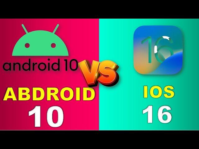 ANDROID 10 VS IOS 16 | Which Operating System is Better?