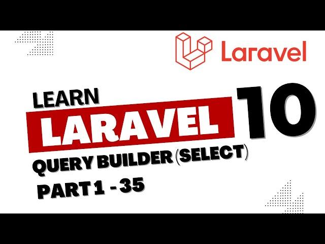 Laravel tutorial in hindi | How to use Query Builder (Select) in Laravel #laravel