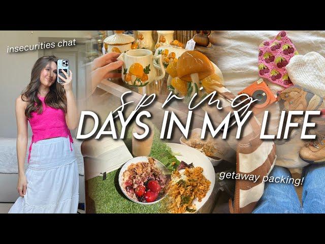 DAYS IN MY LIFE | nuuly try on haul, insecurities chat, antique browsing, & packing for an adventure