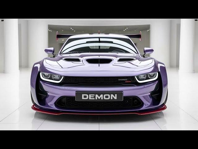 2026 Dodge Demon LAUNCHED: The 1,050 HP Monster is Here! First Look & Full Review!