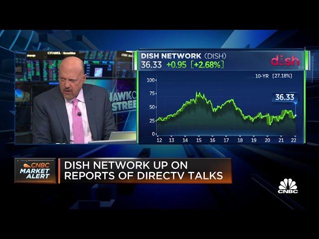 Dish Network shares climb on talks of merger with DirecTV