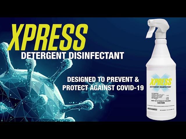 Auto-Chlor EPA Approved Xpress Detergent Disinfectant - Covid 19 Prevention