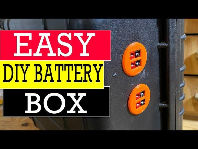 Super Simple 100Ah Battery Box