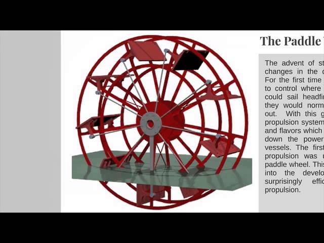 King Propulsion Propeller History  - Paddlewheel Vessels