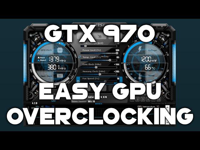 Gainward Nvidia GeForce GTX 970 Overclocking to 1.4 GHz