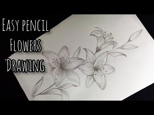 How To Draw Flowers Easy Step By Step Tutorial For Beginners