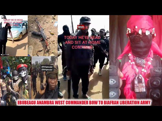 BIAFRAN LIBERATION ARMY DELETED EBUBEAGU COMMANDER IN ANAMBRA THAT BOOSTED IN 2024- RELEASED MNK NOW