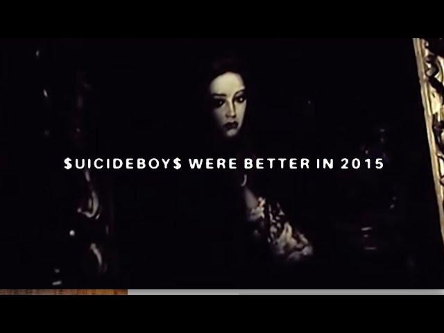 $UICIDEBOY$ - $UICIDEBOY$ WERE BETTER IN 2015 (Lyric Video)