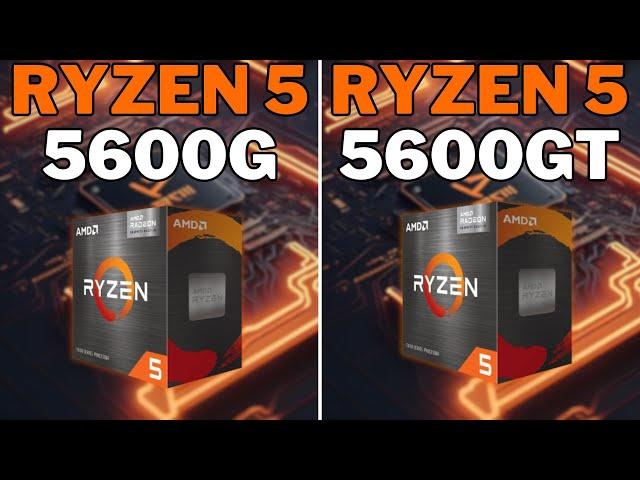 Ryzen 5 5600G vs Ryzen 5 5600GT - Teste Comparativo