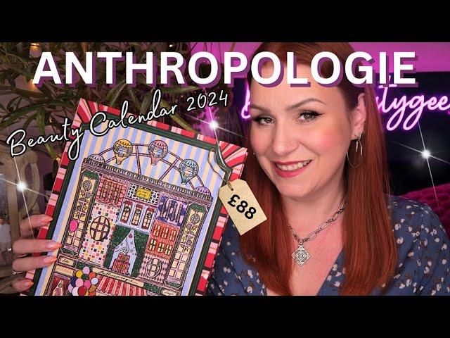 ANTHROPOLOGIE 2024 BEAUTY ADVENT CALENDAR UNBOXING | SHIPS INTERNATIONALLY