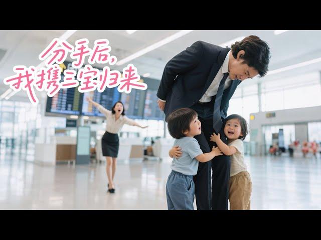 Cute kid mistakenly recognizes a handsome young man as dad! CEO: All three kids look like me!#萌娃#追爱
