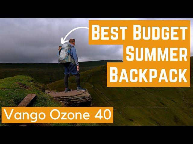 Best Budget Summer Backpack: Vango Ozone 40 ultralight review