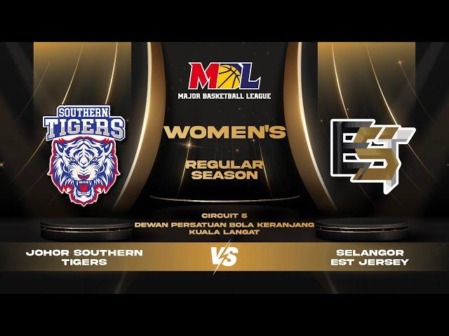 [ENG] MBL Regular Season 2024 | G7 |  Johor Southern Tigers vs Selangor EST Jersey