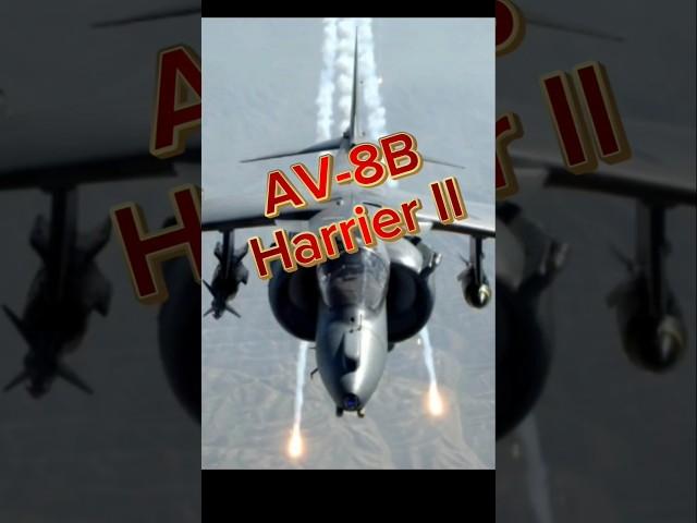 Harrier Fighter Jet #jetfighter #militaryaircraft #hawkerharrier #av8b