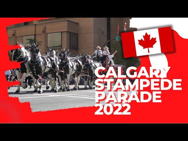 Calgary Stampede Parade 2022 FULL | Alberta, Canada | StepHenz Vlogs