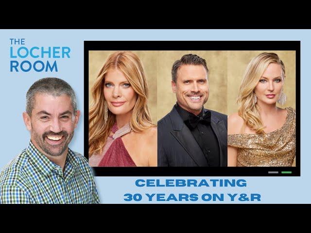 30 Years of Drama: Sharon Case, Joshua Morrow, and Michelle Stafford Celebrate in The Locher Room!