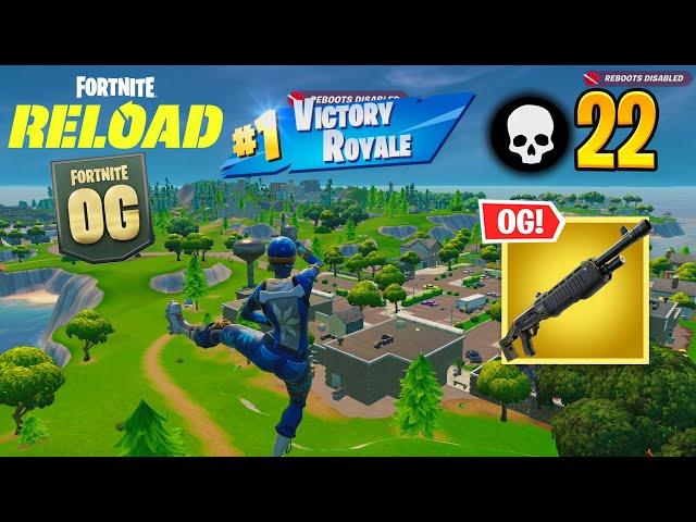 Fortnite Reload | High Kill Solo vs Duos OG Gameplay (Keyboard & Mouse)