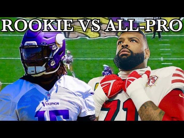 Dallas Turner Vs Trent Williams | OL Vs DL Film