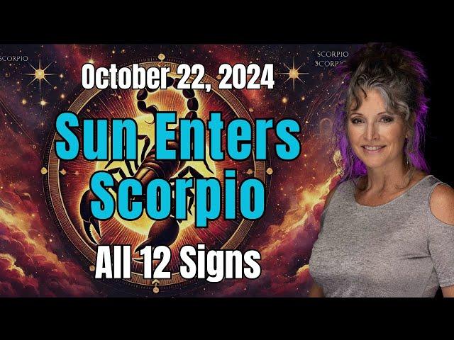 Intense Energy: Sun in Scorpio