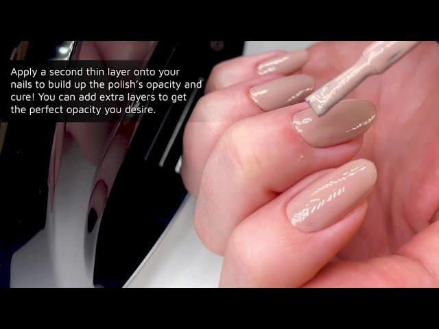 How to: Apply gel polish with Mylee