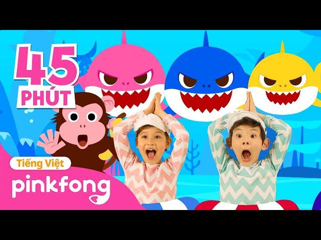 Cá Mập Con | Baby Shark Dance + Tuyển tập | Pinkfong! Cá mập con - Nhạc thiếu nhi