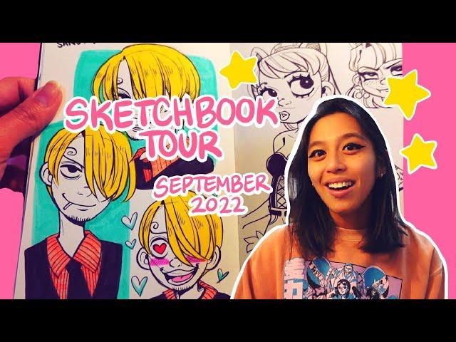 Sketchbook Tour!  September 2022